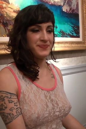 Hairy Girl with Perfect Bod 90s Facial