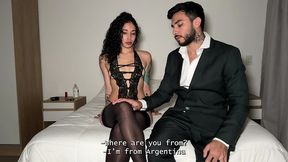 emma angel slut training 02# golden shower, belt spanking, rough sex and cum in mouth!