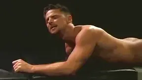 Kinky Gay Tugs On His Cock While Being Fist Fucked Hardcore