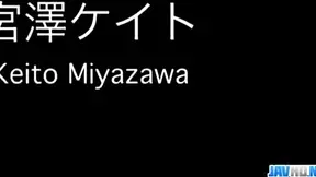 Keito Miyazawa In White Lingerie Devouring Big Cock Passionately