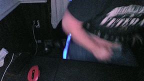 Hot and Horny masturbation in the living room with a webcam. Enjoy my fun