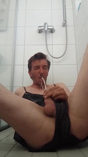 Me Peeing in My Own Mouth