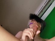 Fucking My Ass With a Bad Dragon Cock and Cumming from Below