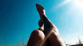 squirt inside a outdoors place