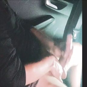 handjob in the car