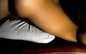 Black man pillow humping session