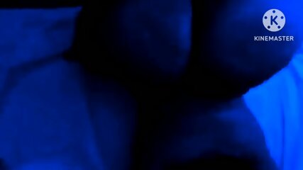 Fuckin tranny with humongous ass in my blue fluorescent lit bedroom