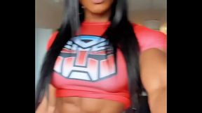 EROTIC HOT SEXY FEMALE MUSCLE BABE FBB 2