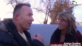straßencasting mit einer notgeilen deutschen mutti