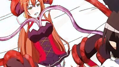 Venus and her friends get their tight holes stretched by tentacles in a kinky adventure