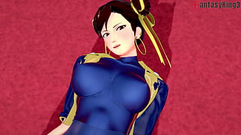 Chun-Li Fornite blowjob and fucking | RED1 | Street Fighter | Full &amp_ Full POV on Sheer &amp_ PTRN: Fantasyking3