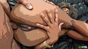pov com negra quente carioca