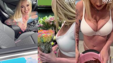 Teasing Kendra Sunderland in Lingerie on Taco Tuesday