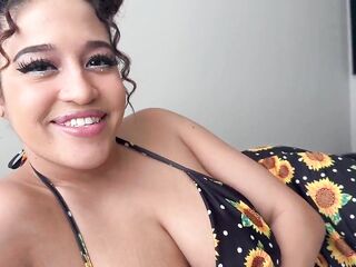 Ebony Step Sister Wishes Lots Of Creampies ~ FunsizedMegan