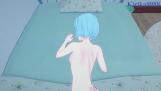 Rei Ayanami and I have intense sex in the bedroom. - Neon Genesis Evangelion POV Hentai