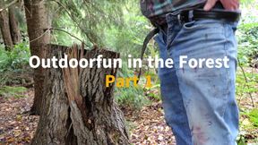 Outdoors Part 1. Sex and Fun in the Woods