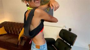 hope you enjoy watching mommy stripping ?