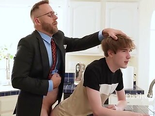 Step Son's Turns Into Kitchen Whore And Keeps Wanting More