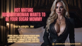 Hot Mature Businesswoman Wants To Be Your &nbsp;❘ ASMR Audio Roleplay