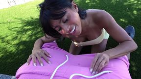 ember snow x finny fox blowjob titty fuck premium clip