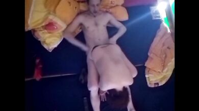 Her Czech neighbor pounded in all holes screaming ecstasy