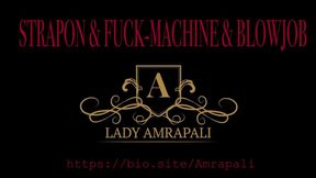 PEGGING & STRAPON & FUCK-MACHINE & BLOWJOB TRAINING FOR MY SLAVE ❌