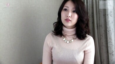 Asian wife lets her husband inspect her lingerie during a private moment