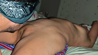 5 orgasms in 7 minutes, perfect pussy licking and sucking, multi-orgasmic wife