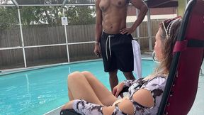 white wives matter 8 - horny cheating blonde hotwife fucking the new black guy in town while her husband is away