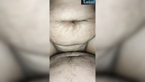 Indian Desi Laxmi Bhabi Ride Like a Pro on Her Boyfriend &mdash;  Real Hindi Stepmom Teach Stepson a Lesson Hardcore Action