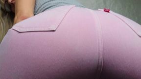 Worship Pink Levi's Jeans Ass (mkv)