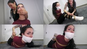Tied up after gym (ENGLISH)