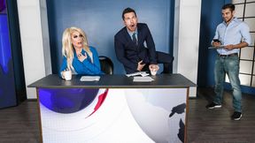 Dante Colle Drills Naughty Newsman Casey Jack