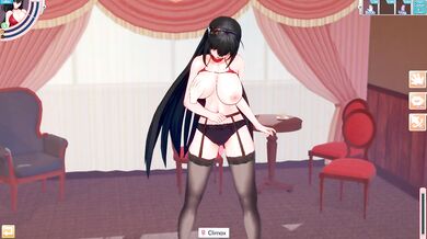 3D/Anime/Hentai: Anime Milf with Huger Tits gets big dick from younger guy!!