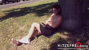 Melina May And Deutsche Amateure In Cheerful Melinas Amateur