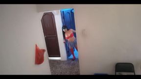 A HORROR STORY - The Man in White Halloween-themed horror porn video - sucks a big cock and ends up fucking