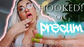 Hooked On Precum: MILF Femdom CEI Reprogramming Edging JOI | Humiliation Cum Eating sub Training | Mz Dela Florez