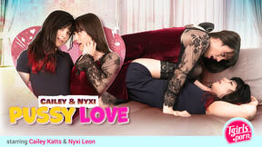 ”TGIRLS PORN - Cailey & Nyxi - Muff Love”