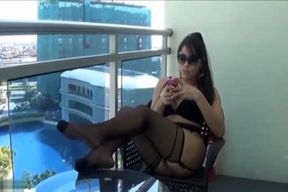 chinese gal-stud Fetish And cum-shot
