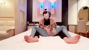 The Car On The Way To The Hotel, I Touched The Married Womans Pussy And Made Her Hold Out Until The Last Minute