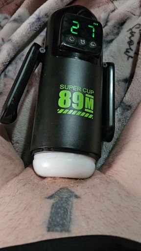 Solo male masterbation sex toy sucking cup Automatic Deluxe Stroker Machine