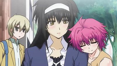 Big titted anime cutie gets her nipples teased during steamy sex