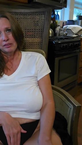 Spectacular moment from &quot;AuntJudysXXX - Busty Mature Amateur Autumn Sucks Off the Delivery Guy&quot;