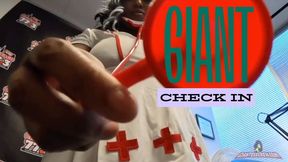 Giantess Crew - Jazz - Giant Check in