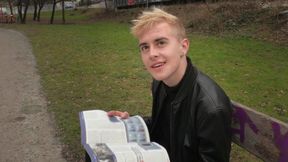 Bleached Twink Slut Rides Hard in Wild Cowgirl Action - XXX Gay