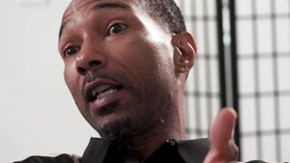 HUGE BLACK BOMB GOES OFF ON OPAQUE MILF MASSAGE THERAPY!