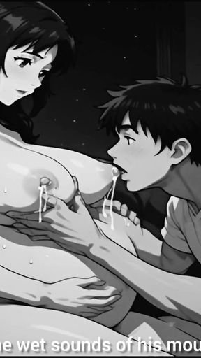 Pregnant Stepmom Breastfeeding Stepson compilation Cartoon Hentai Animation   Clip 1