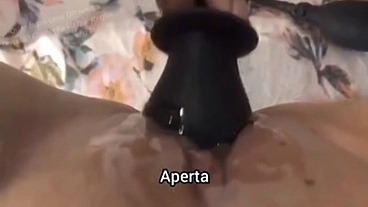 Como punição por um cifre, meu marido rasgou minha buceta