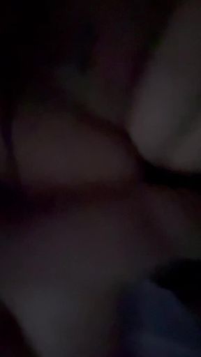 Goth girl gets naughty solo