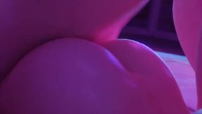 Akali's huge ass plowed by futanari in 3D Overwatch hentai